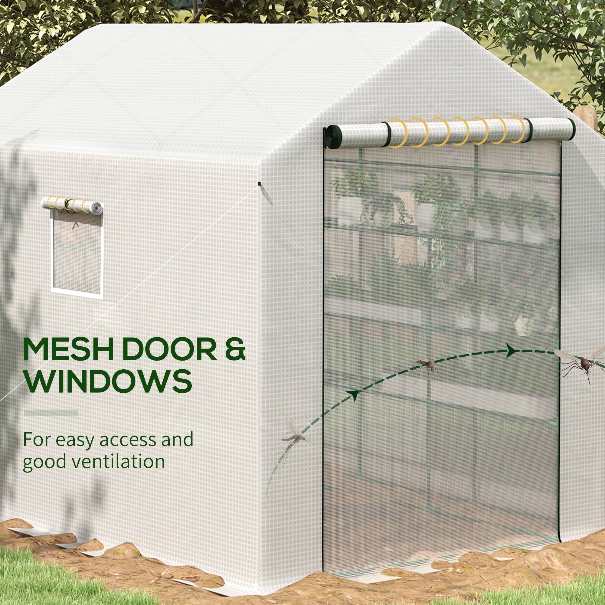 MESH DOOR & WINDOWS
For easy access and good ventilation