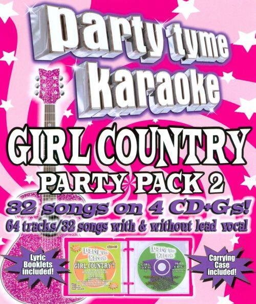 Best Buy Party Tyme Karaoke Girl Country Party Pack, Vol. 2 [CD + G]