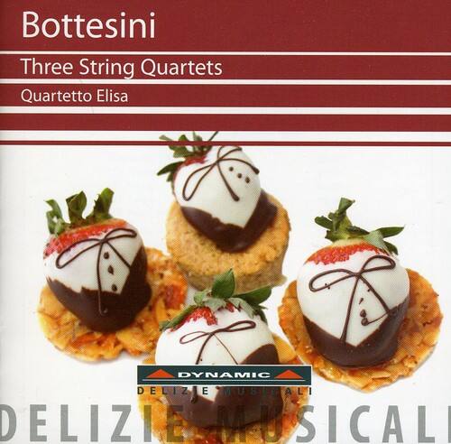 Bottesini  
Three String Quartets  
Quartetto Elisa  

DYNAMIC  
DELIZIE MUSICALI