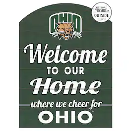 Jardine - Ohio Bobcats 16'' x 22'' Marquee Sign - Green