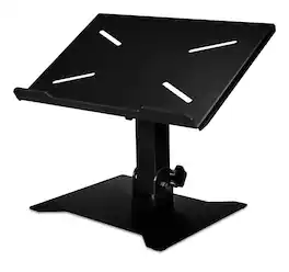 Pioneer DJ - DJC-STS2 Foldable DJ Equipment Stand, 6-Step Height & 90 Degree Angle Adjustment, 13.2 lb Capacity