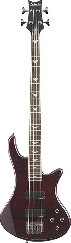  Schecter - Stiletto Extreme-4 4-String Full-Size Electric Bass Guitar - Black Cherry