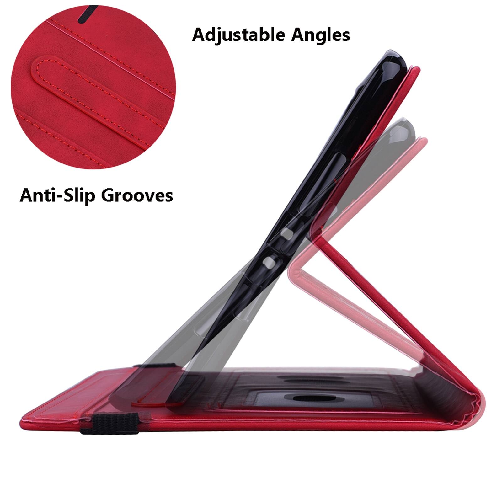Adjustable Angles  
Anti-Slip Grooves