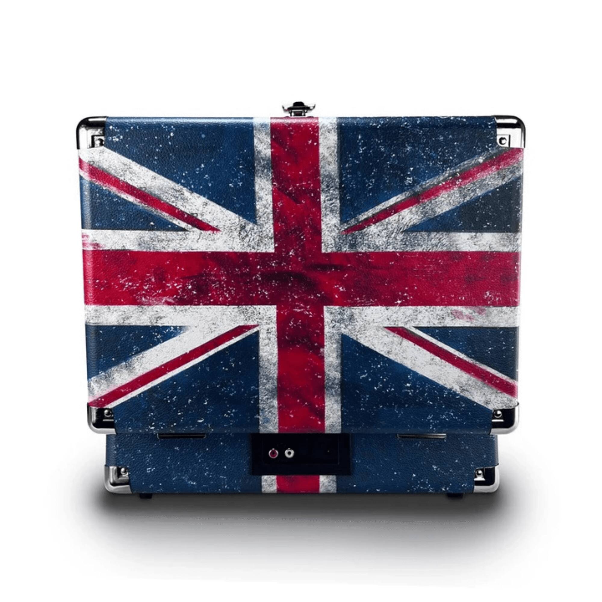 Back. Victor Audio - Metro Plus Portable Dual Bluetooth Suitcase Turntable - UK.