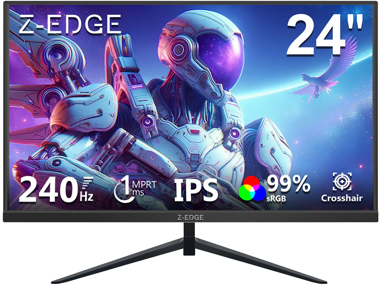 Z-EDGE 24" 240 Hz 1 ms MPRT IPS 99% sRGB Crosshair