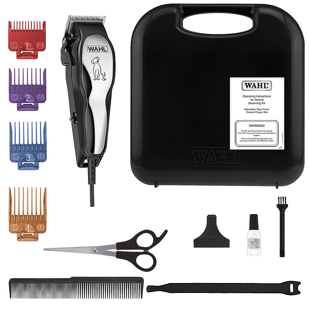 Alt View 16. Wahl - Pet Pro Complete Grooming Kit - Black and Silver.