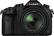 Front. Panasonic - DMC-FZ1000 20.1-Megapixel Digital Camera - Black.