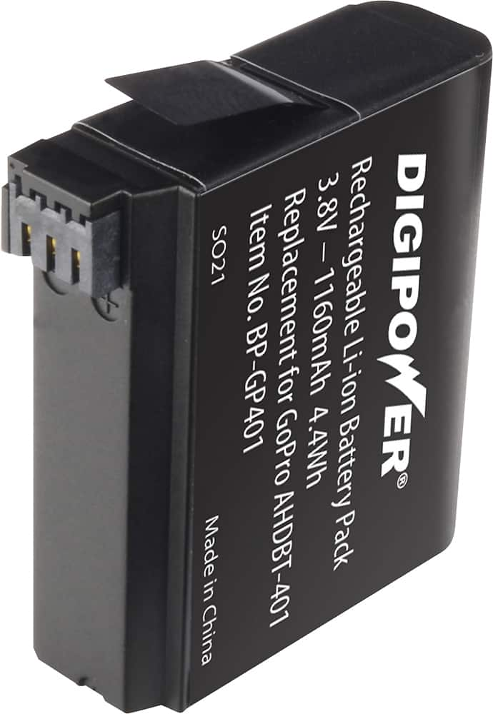 Best Buy: Digipower High-Capacity Rechargeable Lithium-Ion Battery (2 ...