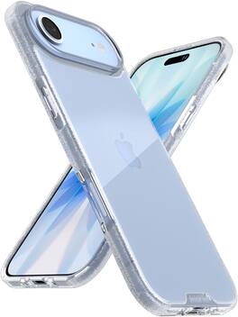 Smartish - iPhone Air Clear Case - Gripmunk Protective Slim Grip Anti-Yellowing Cover - Clearly Clear