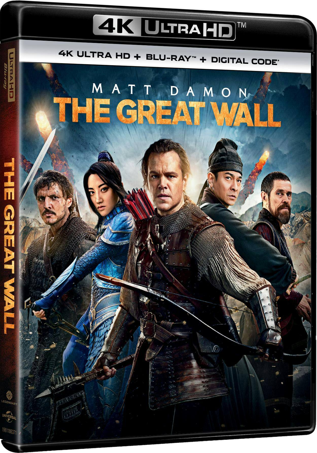 Angle. The Great Wall   - 4K Blu-Ray.