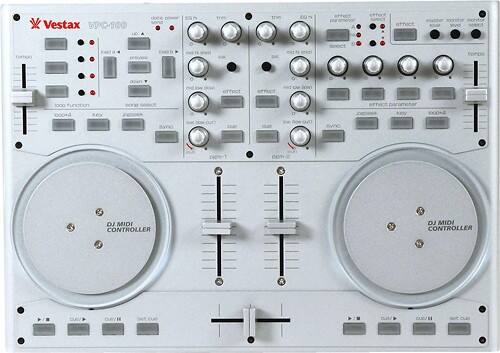 Front Standard. Vestax - VCI 100 MIDI Controller.