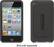 Front Standard. Griffin Technology - FlexGrip Wrap Case for 4th-Generation Apple® iPod® touch - Black.