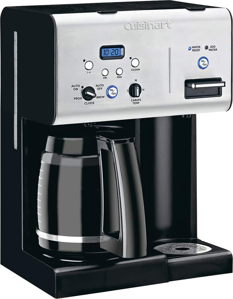 Best Buy: Cuisinart Coffee Plus 12 Cup Programmable Coffeemaker Plus ...