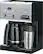 Left. Cuisinart - Coffee Plus 12 Cup Programmable Coffeemaker Plus Hot Water System - Black.