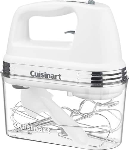 Cuisinart - Power Advantage PLUS 9 Speed Hand Mixer - White - Angle_Zoom