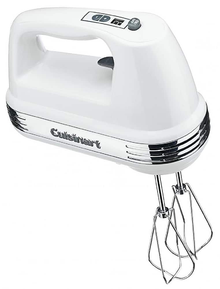 Alt View 11. Cuisinart - Power Advantage PLUS 9 Speed Hand Mixer - White.
