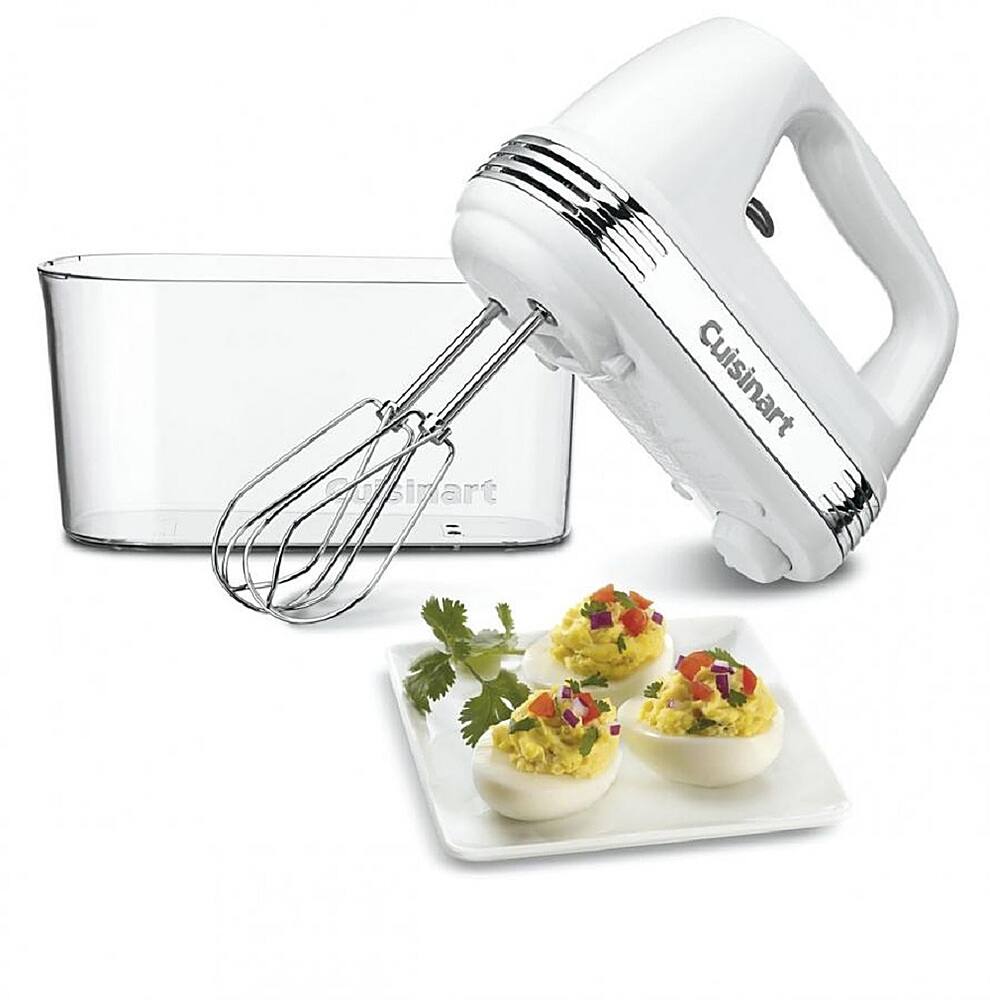 Alt View 15. Cuisinart - Power Advantage PLUS 9 Speed Hand Mixer - White.