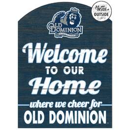 Jardine - Old Dominion Monarchs 16'' x 22'' Indoor/Outdoor Marquee Sign - Navy