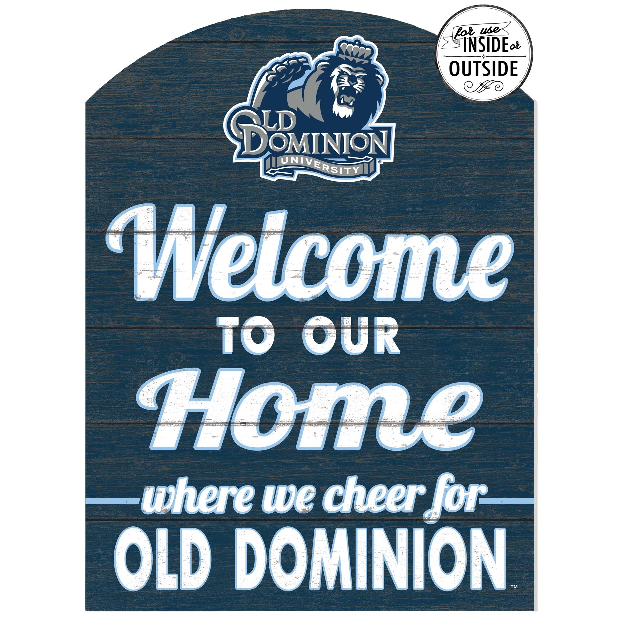 Old Dominion Monarchs 16'' x 22'' Indoor/Outdoor Marquee Sign