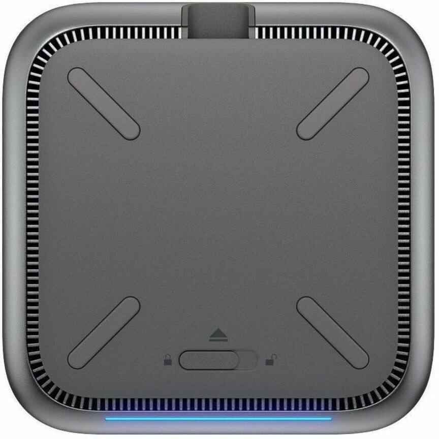 Alt View 3. HP - HP Thunderbolt 4 Ultra 180W TAA G6 Dock (9X4A1AA) - for Notebook - Charging Capability - 230 W - Thunderbolt 4 - 4 - Black.