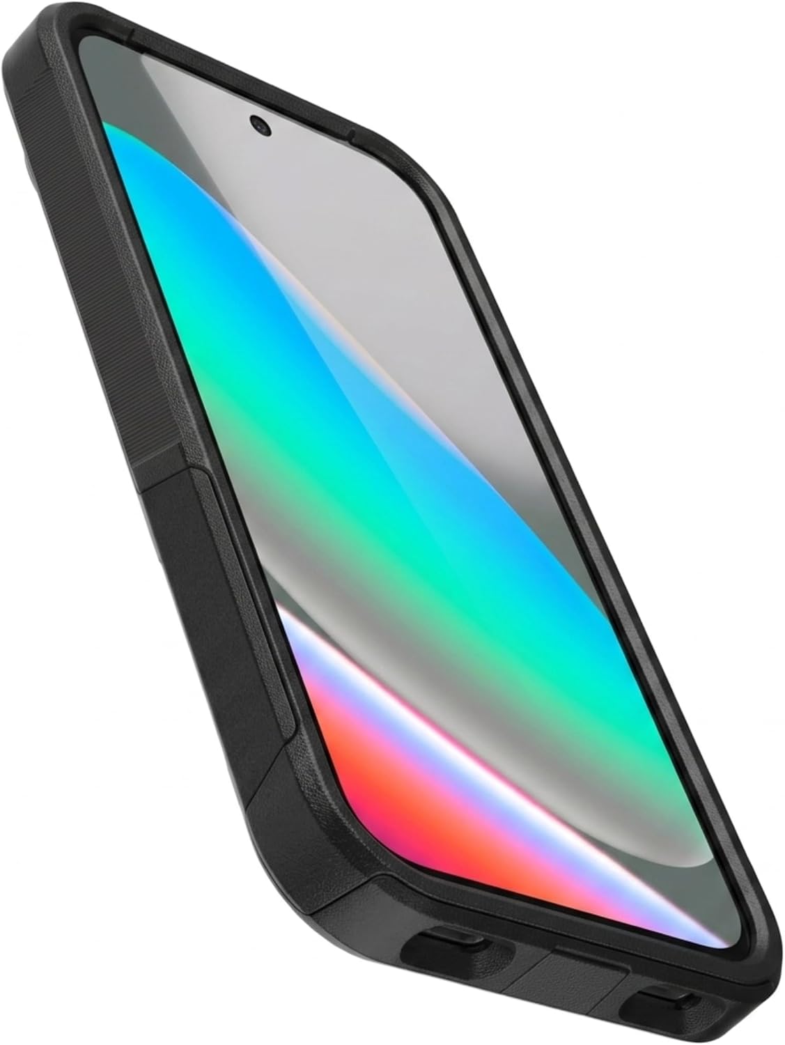 Back. OtterBox - OtterBox - Commuter Series Hard Shell For Google Pixel 10 & Pixel 10 Pro - Black - Black.