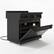 Alt View 2. Induction Hardware - Professional 36 Inch Induction Range with Convection Oven & Air Fry, 5 Burner Electric Stove, Pizza Stone - Black.