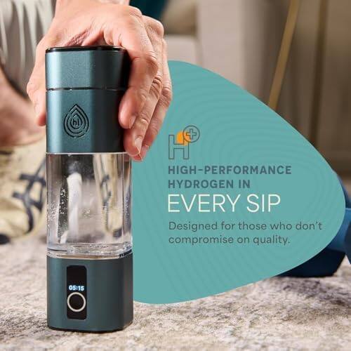 hl + H  
HIGH-PERFORMANCE HYDROGEN IN EVERY SIP  
Designed for those who don't compromise on quality.  
05:15