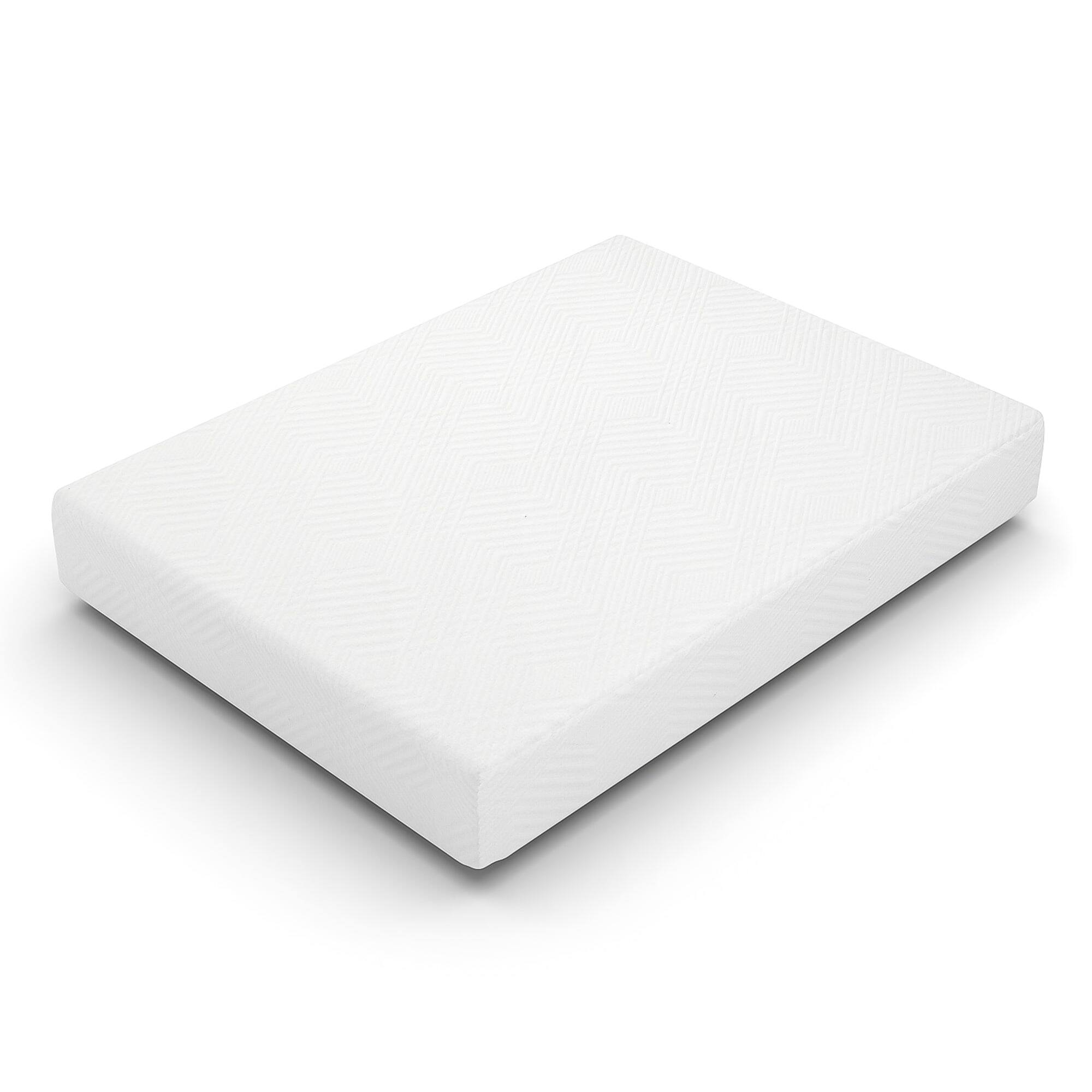 Front. Kadyn - Tea Memory Foam Mattress, Cooling Gel, Fiberglass-Free, CertiPUR-US Certified, Medium Firm - White.