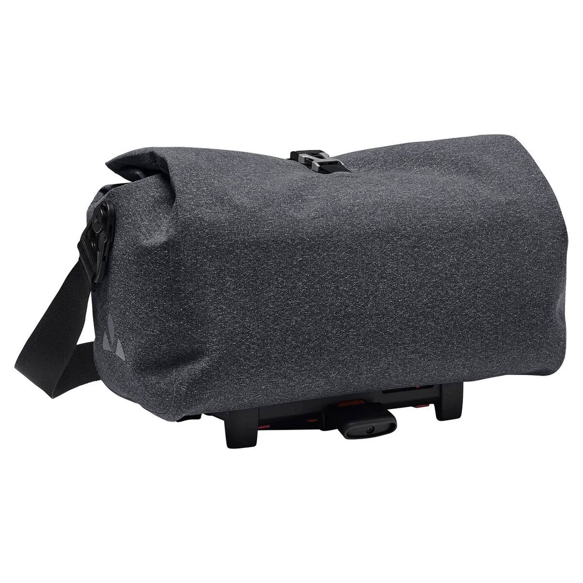 Alt View 1. VAUDE - Vaude ReCycle Bike Shopping Bag (UniKlip) - Black - Black.