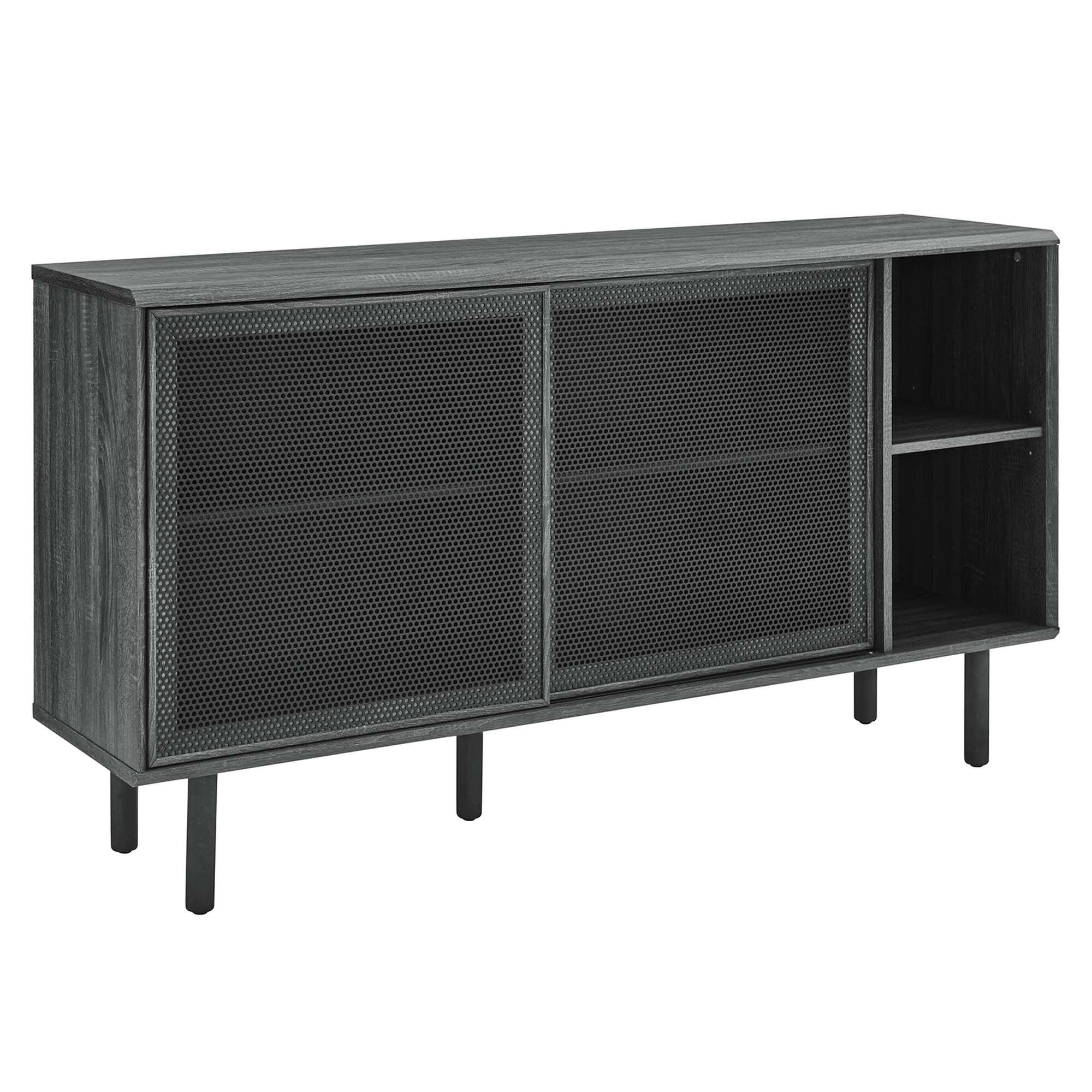 Angle. Modway - Kurtis 59" Sideboard by Modway - Charcoal.