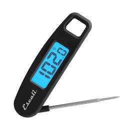 Escali - Compact Folding Digital Thermometer - Black