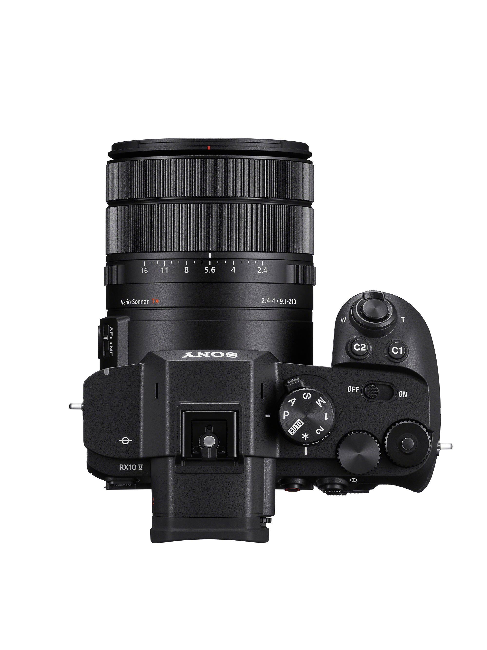 16 11 8 5.6 4 2.4 Vario-Sonnar T* 2.4-4/9.1-210 / AF MF SONY W C2 T C1 - S A M P 1 AUTO 2 * I OFF ON RX10 IV