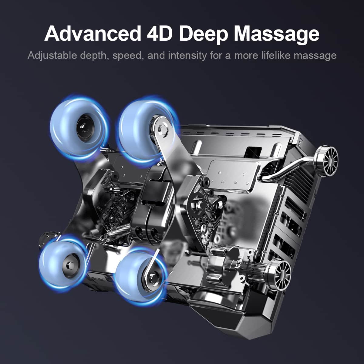 Alfine A710 PRO Spaceship II 4D Massage Chair, AI Technology, Heat