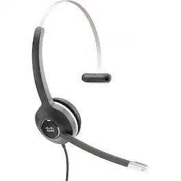 Cisco Consumer Products - Cisco Headset 531 (Wired Single with USB Headset Adapter) - Mono - USB - Wired - 90 Ohm - 50 Hz to 18 kHz - Red
