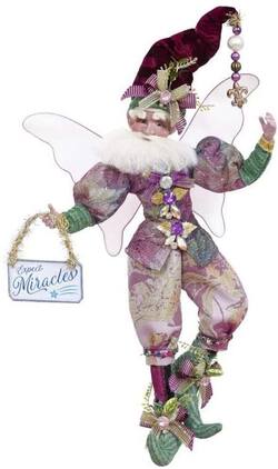 Mark Roberts - Collectable Fairy of Miracles - Medium 15" #51-1644 - Purple
