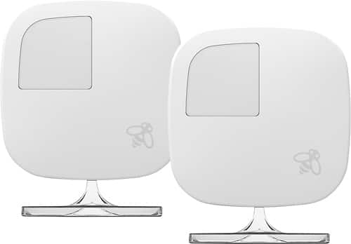 ecobee - ecobee3 Remote Sensors (2-Pack) - White - Larger Front