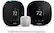 Alt View 15. ecobee - ecobee Remote Sensors (2-Pack) - White.