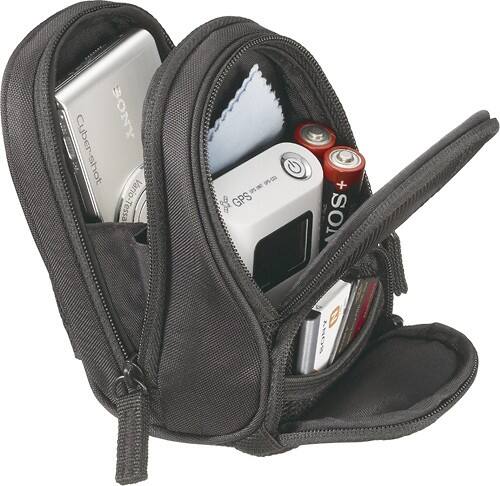 Angle Standard. Sony - Carrying Case for Camera - Black.