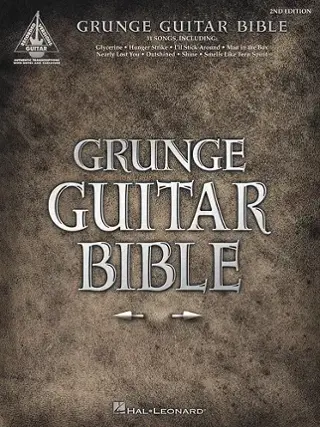 Front. Hal Leonard - Various Artists: Grunge Guitar Bible 2nd Edition Sheet Music - Multi.