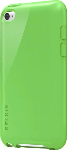 Angle Standard. Belkin - Grip Vue Case for Apple® iPod® touch - Rooftop Green.