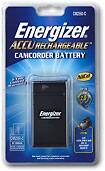 Front Detail. Energizer - Rechargeable Camcorder Battery.