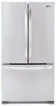 Front Zoom. LG - 20.9 Cu. Ft. Counter-Depth French Door Refrigerator - Stainless Steel.