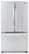 Front Zoom. LG - 20.9 Cu. Ft. Counter-Depth French Door Refrigerator - Stainless Steel.