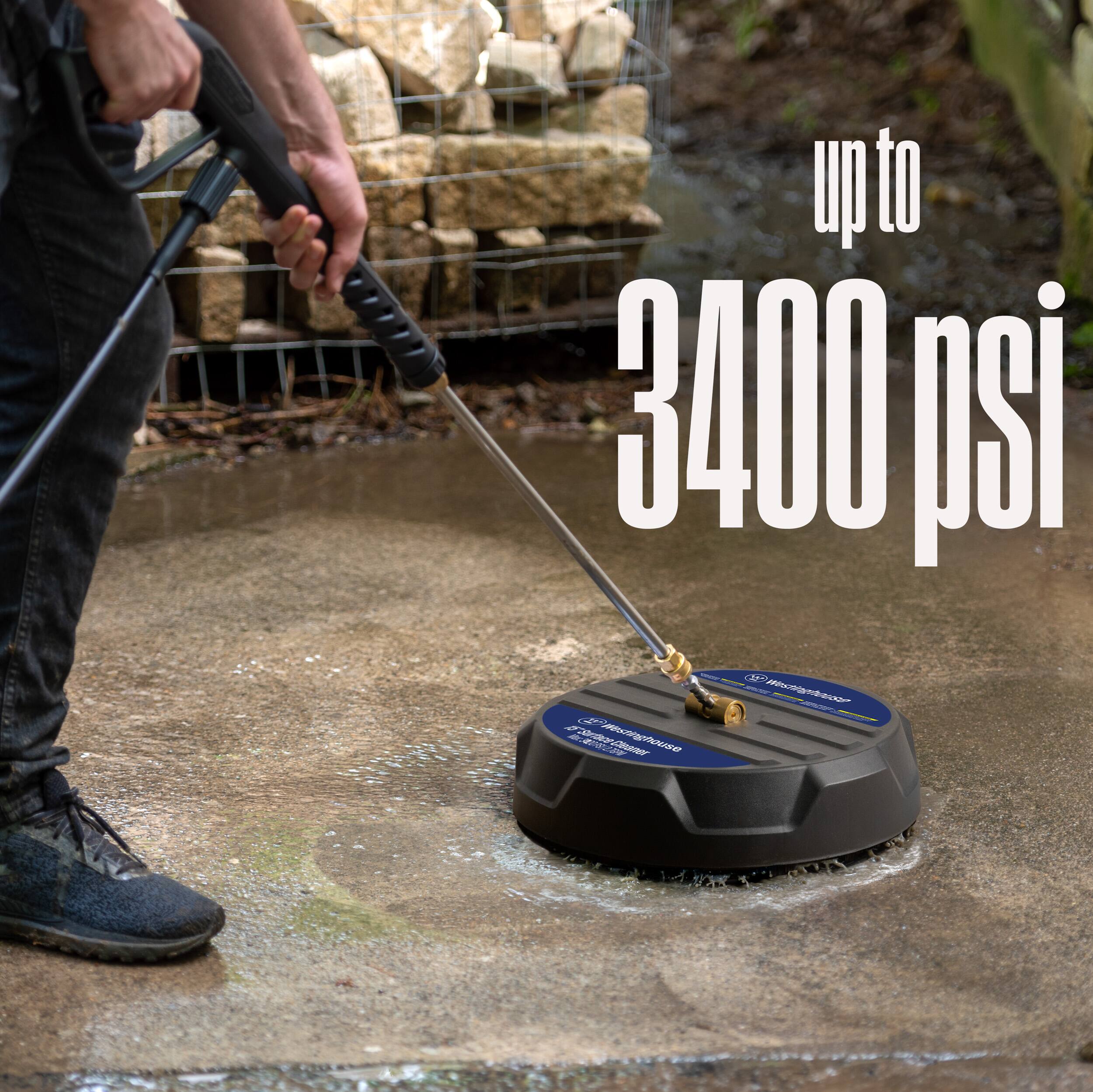 up to 3400 psi