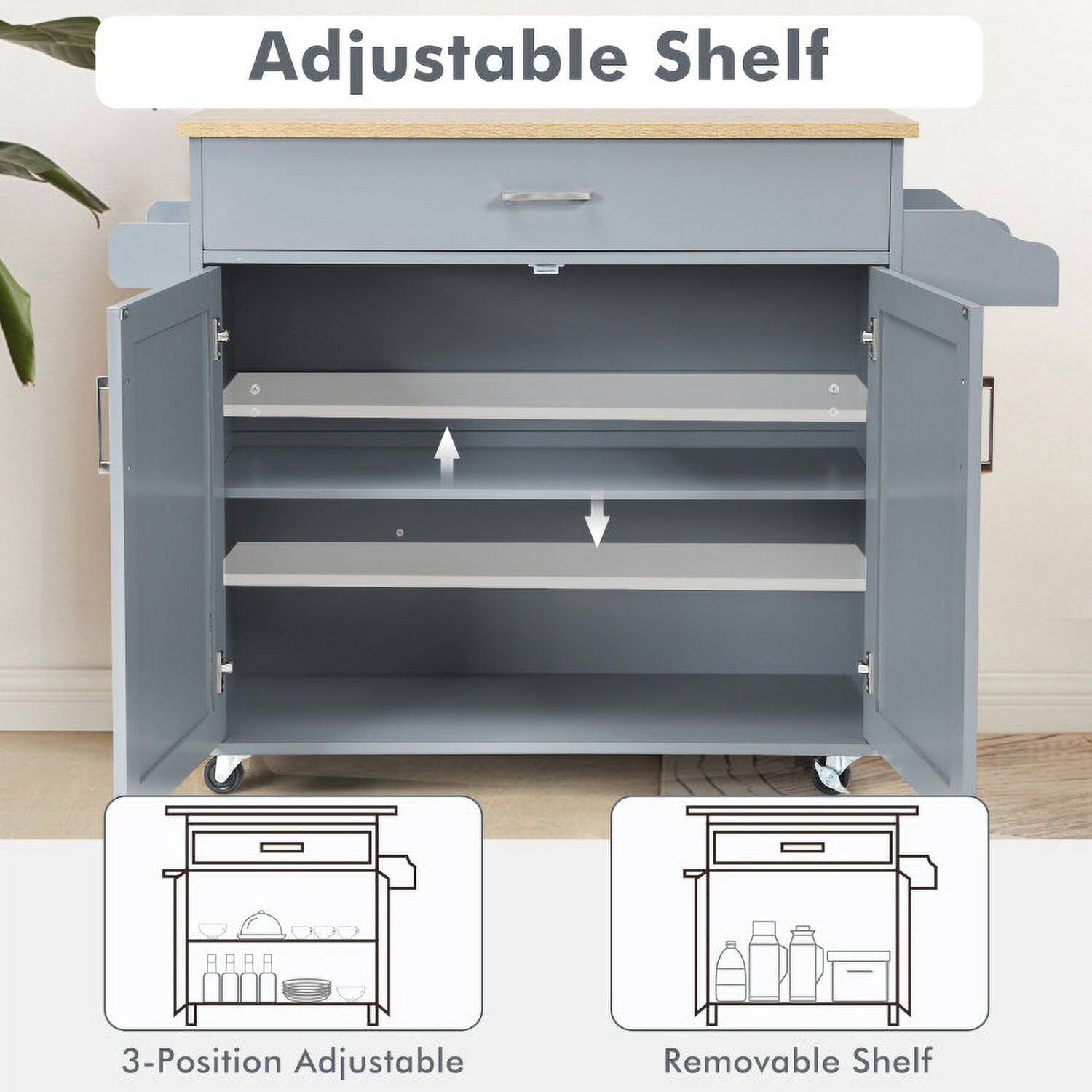 Adjustable Shelf

3-Position Adjustable Removable Shelf