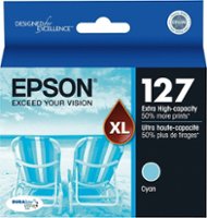 Epson - 127 High Yield Ink Cartridge - Cyan - Front_Zoom