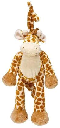 TriAction Toys - Teddykompaniet Diinglisar Collection 10 Inch Musical Plush Animal | Giraffe - Brown
