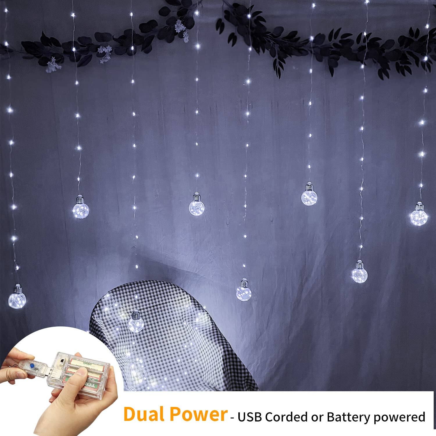 Dual Power - USB Corded or Battery powered
