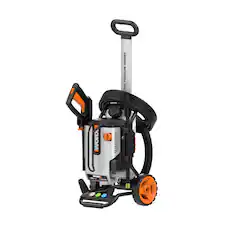 Front. WORX - Electric Pressure Washer up to 1900 PSI - Black.