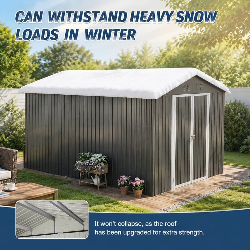 CAN WITHSTAND HEAVY SNOW LOADS IN WINTER

It won't collapse, as the roof has been upgraded for extra strength.